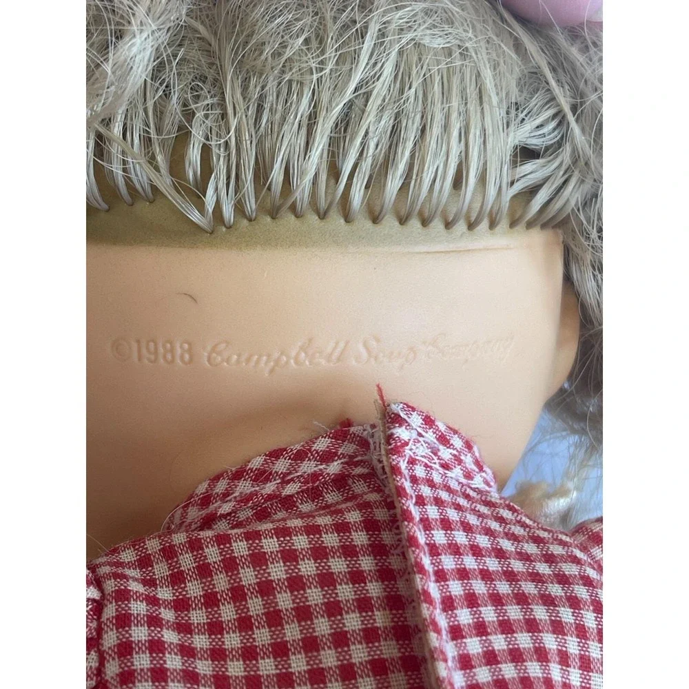 Vintage Campbell's‎ Soup Kids Dolls Boy & Girl Set Special Edition Vinyl 1988